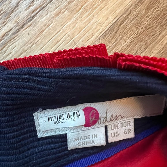 Size 6 Boden Navy Sheath dress - Picture 2 of 2